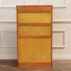 Mahogany 3-stack Barrister Lawyer's Bookcase