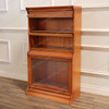 Mahogany 3-stack Barrister Lawyer's Bookcase