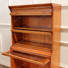 Mahogany 3-stack Barrister Lawyer's Bookcase