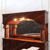 Mahogany U-Shape Horseshoe Pub Bar w/ Marble