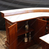 Custom Mahogany U-Shape Horseshoe Pub Bar Set w/ Marble