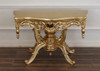 French Gold Leaf Rococo Console Table