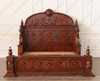 Heavily Ornate  Gothic Bed w/ Custom Carvings