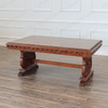 6ft Renaissance Revival Mahogany Trestle Dining Table