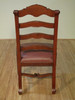 Ladder Back Dining Side Chairs Pair (2)