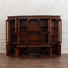 Large Mahogany Resolute Credenza Bookcase