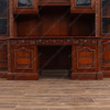 Custom Mahogany Resolute Credenza Bookcase