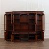 Large Mahogany Resolute Credenza Bookcase
