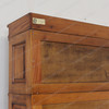Mahogany 5-Stack Interchangeable Barrister Lawyer's Bookcase