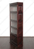 Mahogany 4-Stack Interchangeable Barrister Lawyer's Bookcase