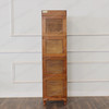 Mahogany 4-Stack Interchangeable Barrister Lawyer's Bookcase