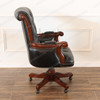 The Grand Black Genuine Leather Office Chair