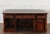 Custom 6ft Executive Office Resolute Desk w/ Leather Top (72" X 36")