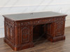Custom 6ft Executive Office Resolute Desk w/ Leather Top (72" X 36")