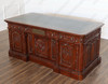 Custom 6ft Executive Office Resolute Desk w/ Leather Top (72" X 36")