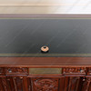 Custom 6ft Executive Office Resolute Desk w/ Leather Top (72" X 36")