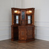 Mahogany Victorian Corner Home Bar