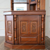 Mahogany Victorian Corner Home Bar