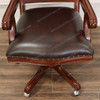 Antique Brown Genuine Leather Executive Office Chair