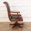 Antique Brown Genuine Leather Executive Office Chair