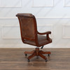 Antique Brown Genuine Leather Executive Office Chair
