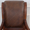 Antique Brown Genuine Leather Executive Office Chair