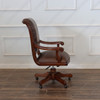 Antique Brown Genuine Leather Executive Office Chair