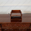 Mahogany 2-stack Paper Tray