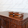 Mahogany 2-stack Paper Tray