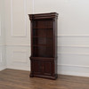 Custom Mahogany Open Bookshelf