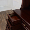 Custom Mahogany Hutch