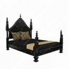 Black Gothic Queen Empire Bed
