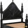Black Gothic Queen Empire Bed