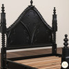 Black Gothic Queen Empire Bed