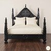 Black Gothic Queen Empire Bed