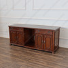 Custom Mahogany Chippendale Sideboard Cabinet