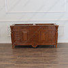 72" Custom Teak 2-Sink Bathroom Vanity