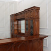 11ft Mahogany Corner Bar w/ Stained Glass