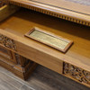 Teak Oval Office Resolute Desk Replica