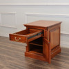 Custom Mahogany End Table Cabinet