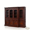 8ft W Mahogany Resolute Bookcase