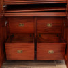 13ft Custom Mahogany Resolute Bookcase Cabinet