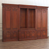 13ft Custom Mahogany Resolute Bookcase Cabinet