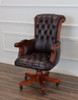 The Grand Brown Genuine Leather Office Chair
