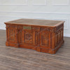6ft Natural Mahogany Presidential Resolute Office Desk