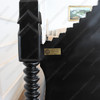 Mahogany Black Gothic Empire Bed