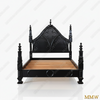 Black Gothic Empire Bed