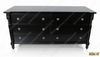 Black w/ Red Undertones 8 Drawer Dresser Base