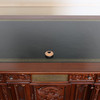 6ft Natural Mahogany Resolute Desk w/ Leather Top (72" X 36")