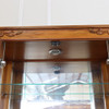 9ft Mahogany/Glass Sectional Display Cabinet